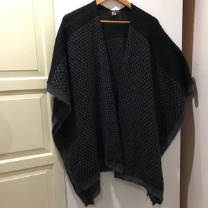 Echo Mohair Poncho